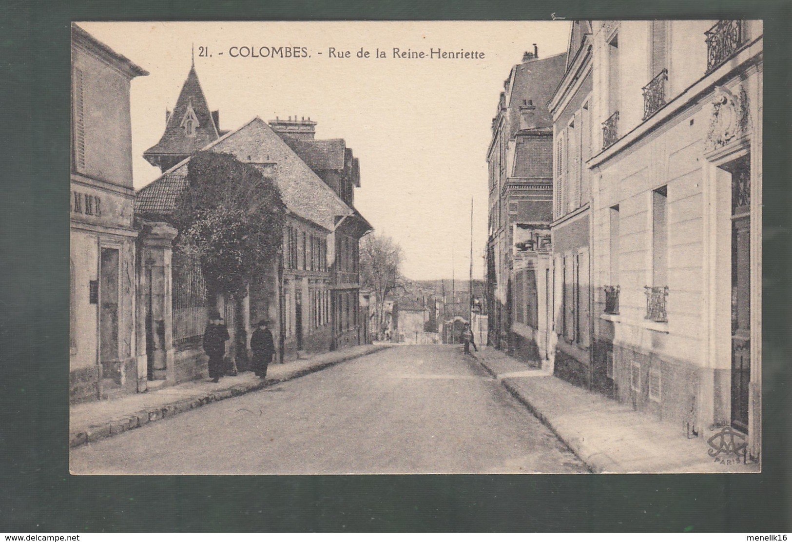 Mthn - CPA - 92 - Colombes - Rue De La Reine Henriette - Colombes