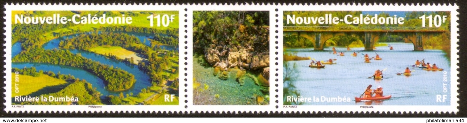 Nouvelle-Calédonie 2010 - Rivière : "La Dumba - Unused Stamps