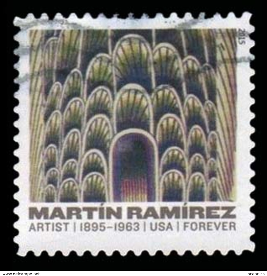 Etats-Unis / United States (Scott No.4972 - Martin Ramirez) (o) - Oblitérés