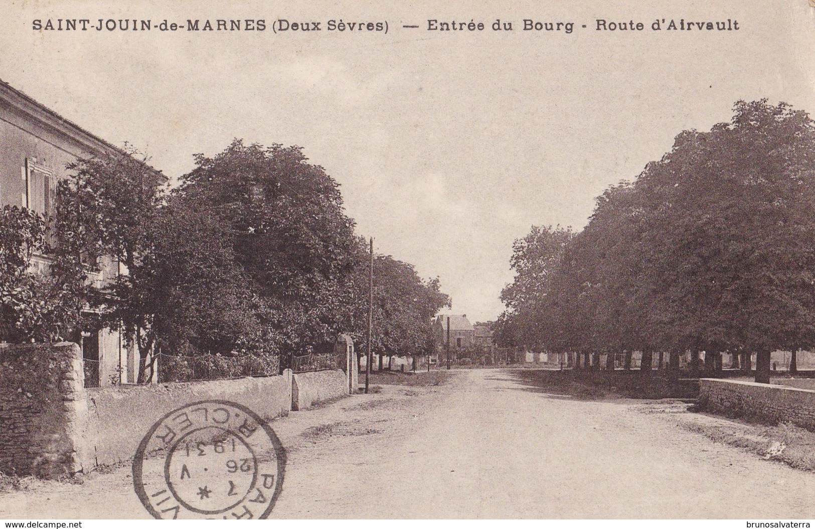 SAINT-JOUIN DE MARNES - Entrée Du Bourg - Route D'Airvault - Saint Jouin De Marnes