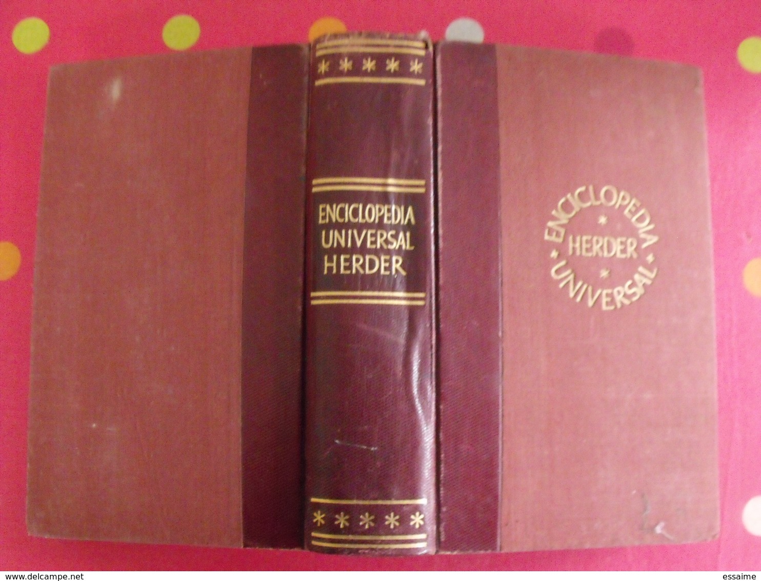 Enciclopedia Universal Herder. Barcelona 1954. Dictionnaire En Espagnol - Dictionaries