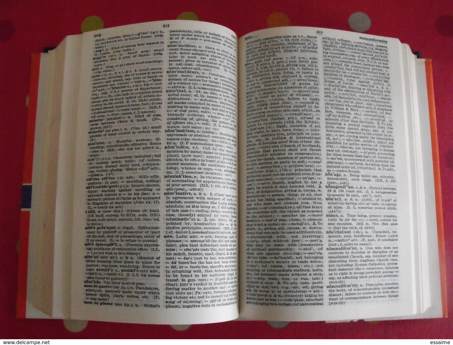 The Concise Oxford Dictionary. 1964. Dictionnaire En Anglais - Éducation/ Enseignement