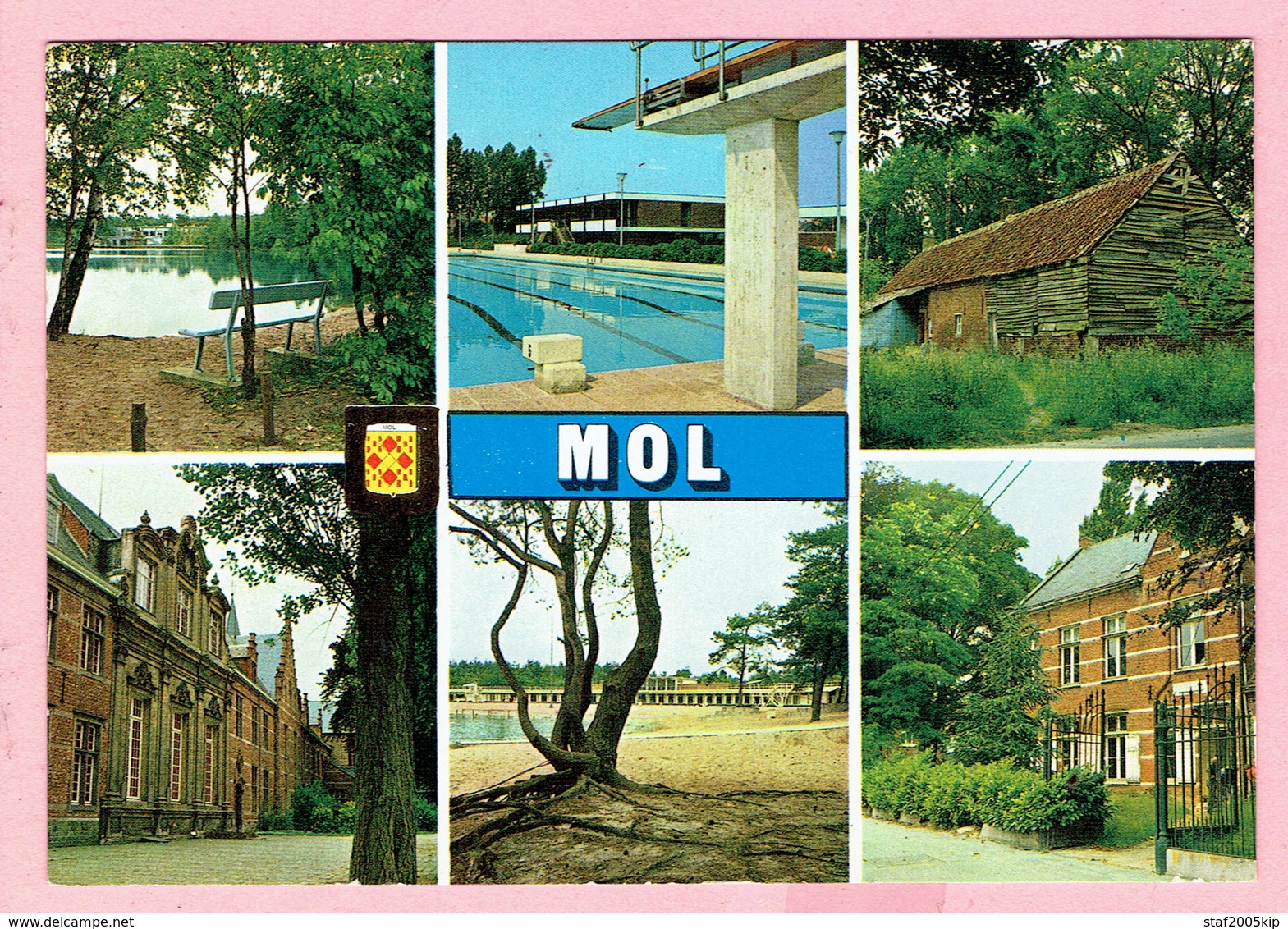 Groeten Uit MOL - 6 Zichtenkaart - Mol