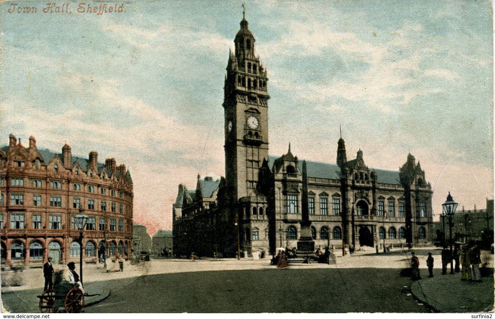 SOUTH YORKS - SHEFFIELD - TOWN HALL 1904  Ys196a - Sheffield