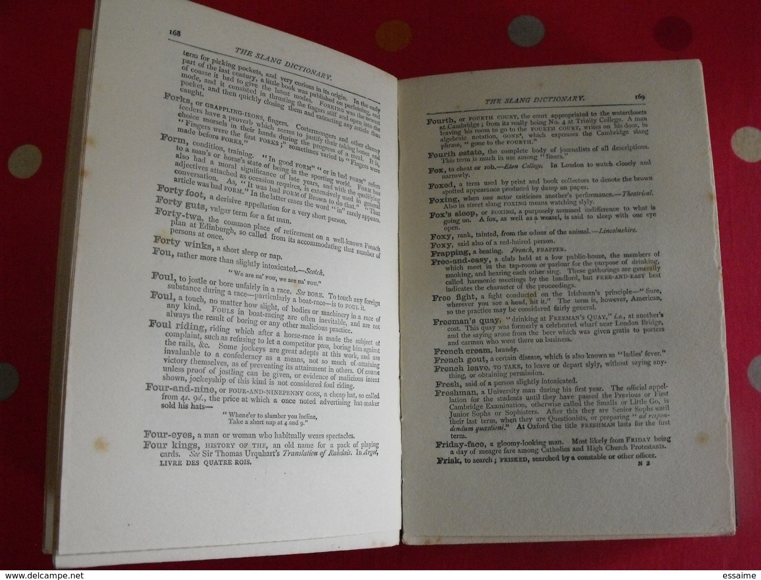 The Slang Dictionary Etymological Historical Anecdotal. Chatto & Windus, London, 1913 - Educación