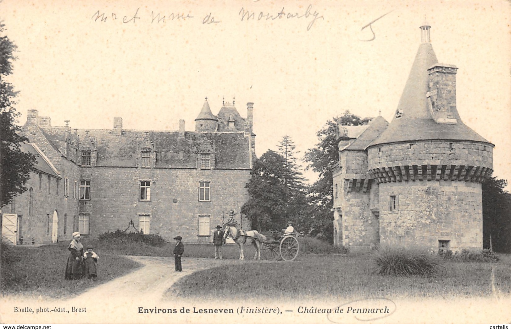 29-PENMARCH-LE CHÂTEAU-N°441-E/0155 - Penmarch