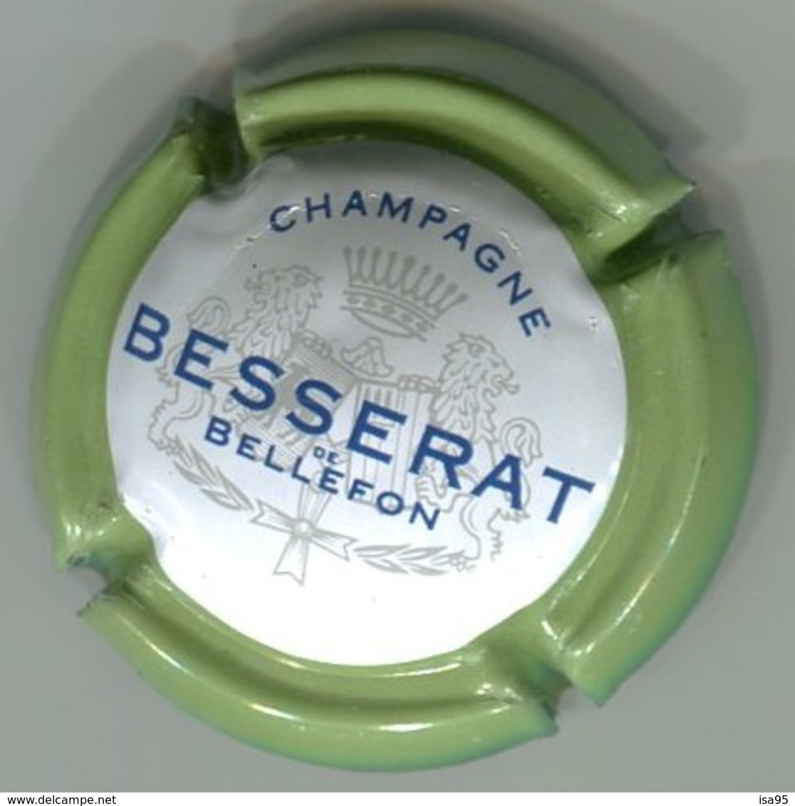 CAPSULE-CHAMPAGNE BESSERAT DE BELLEFON N°31 Contour Vert Pâle 32 Mm - Besserat De Bellefon