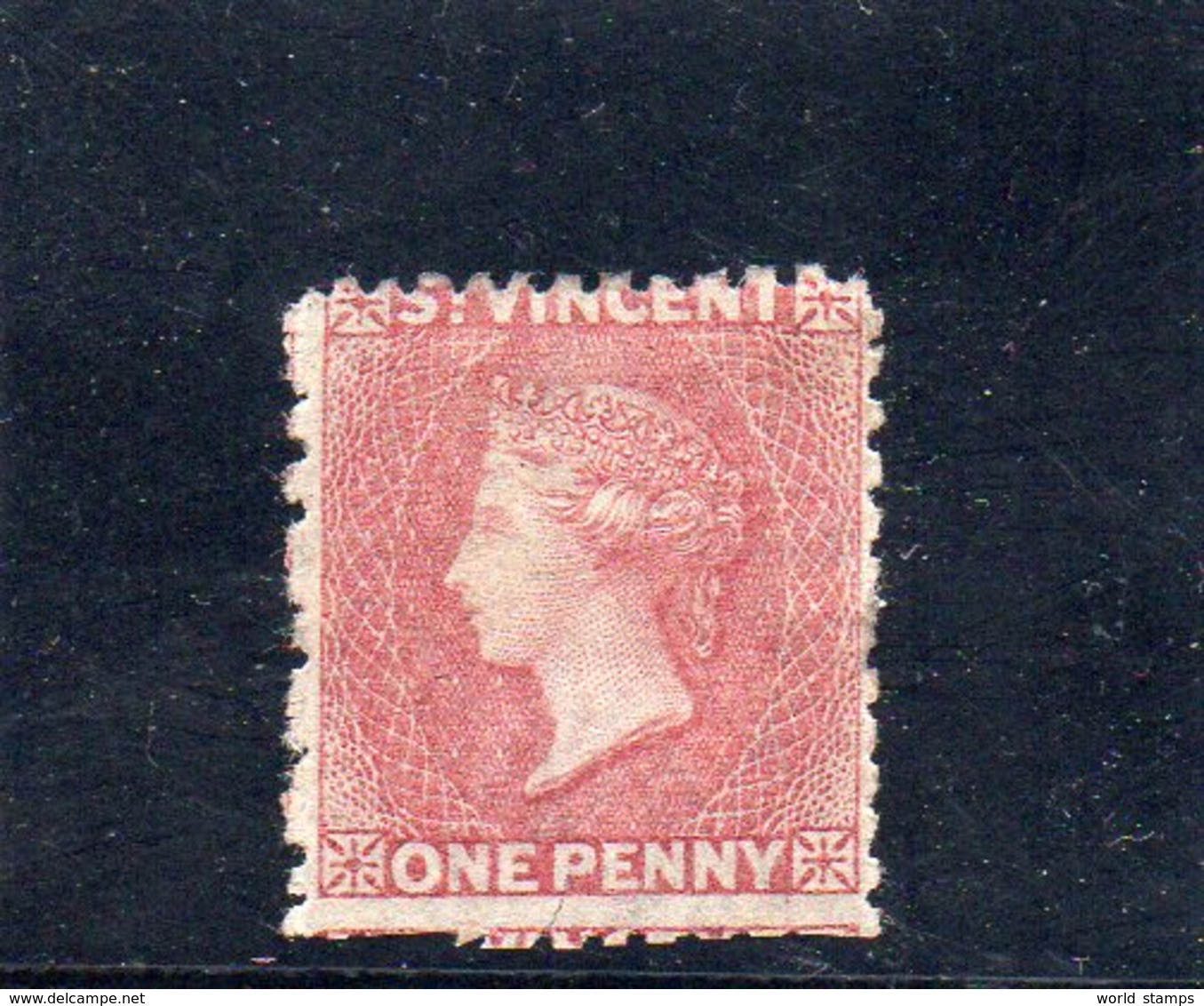 ST. VINCENTE 1861-9 * DENT 12 - St.Vincent (...-1979)