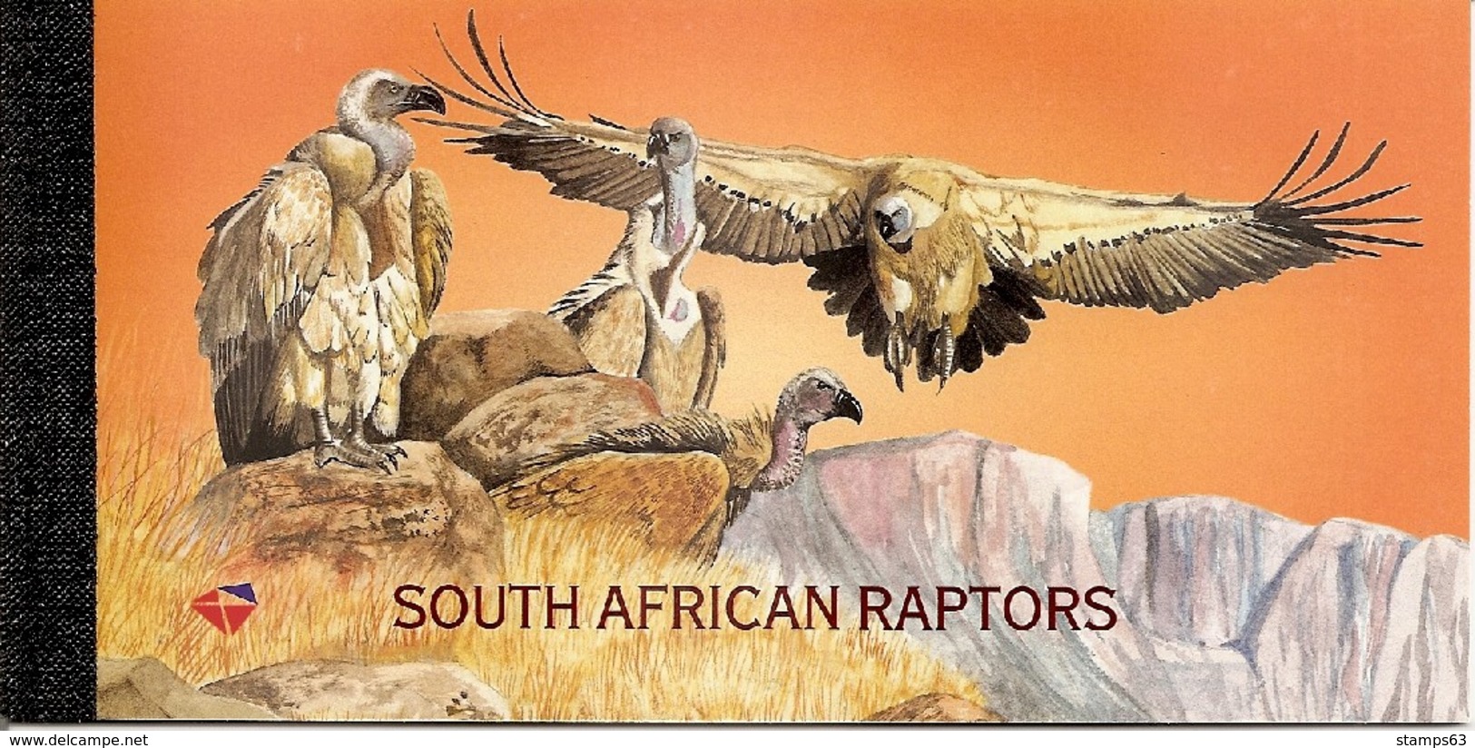 SOUTH AFRICA, 1998, Booklet 48,  South African Raptors - Cuadernillos