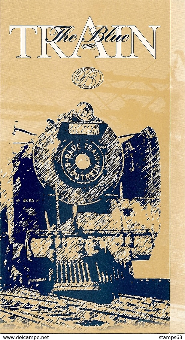 SOUTH AFRICA, 1998, Booklet 54,  The Blue Train - Markenheftchen