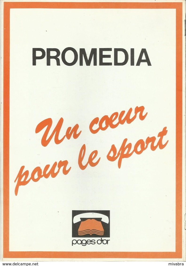 TOUR DE BELGIQUE COUREURS CYCLISTES PROF. 16-8-1985 - étappe Contre La Montre ROCHEFORT - LESSIVE - RTT - SABENA - Cyclisme