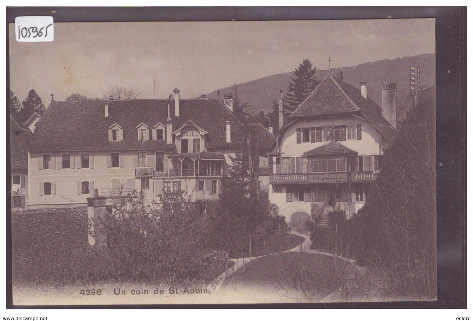 ST AUBIN - TB - Saint-Aubin/Sauges