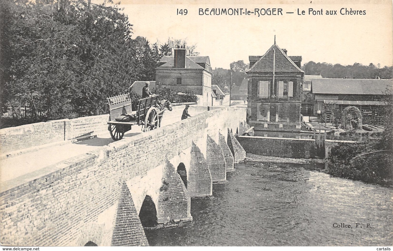 27-BEAUMONT LE ROGER-N°444-B/0165 - Beaumont-le-Roger