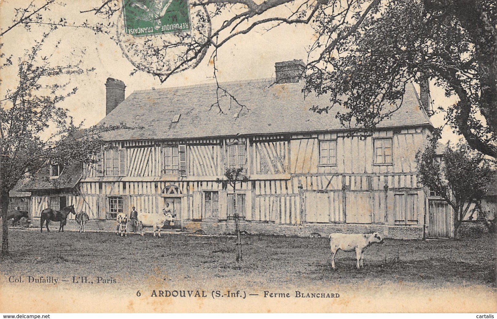 76-ARDOUVAL-FERME BLANCHARD-N°C-423-A/0235 - Autres & Non Classés