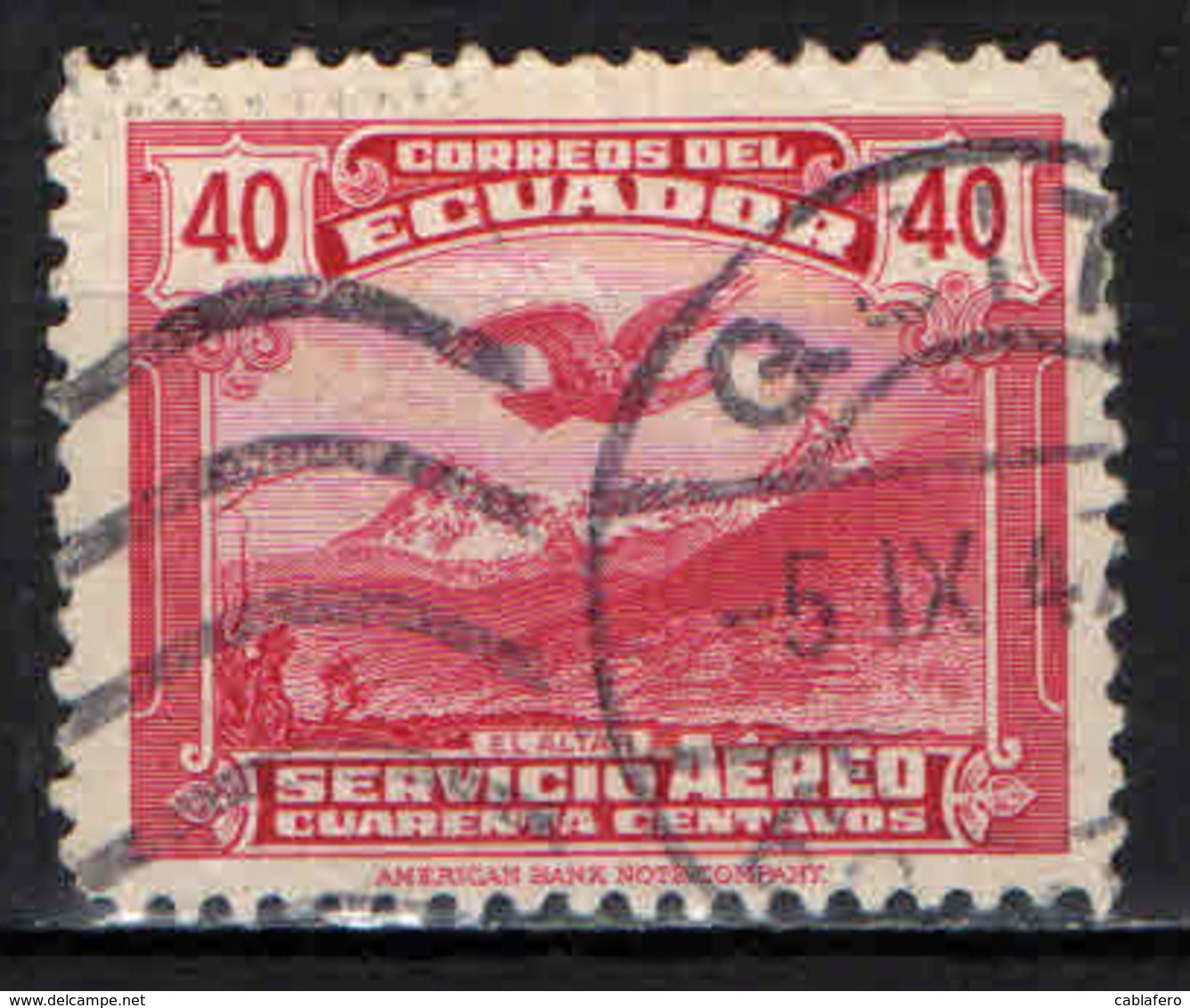 ECUADOR - 1929 - EL ALTAR - USATO - Ecuador