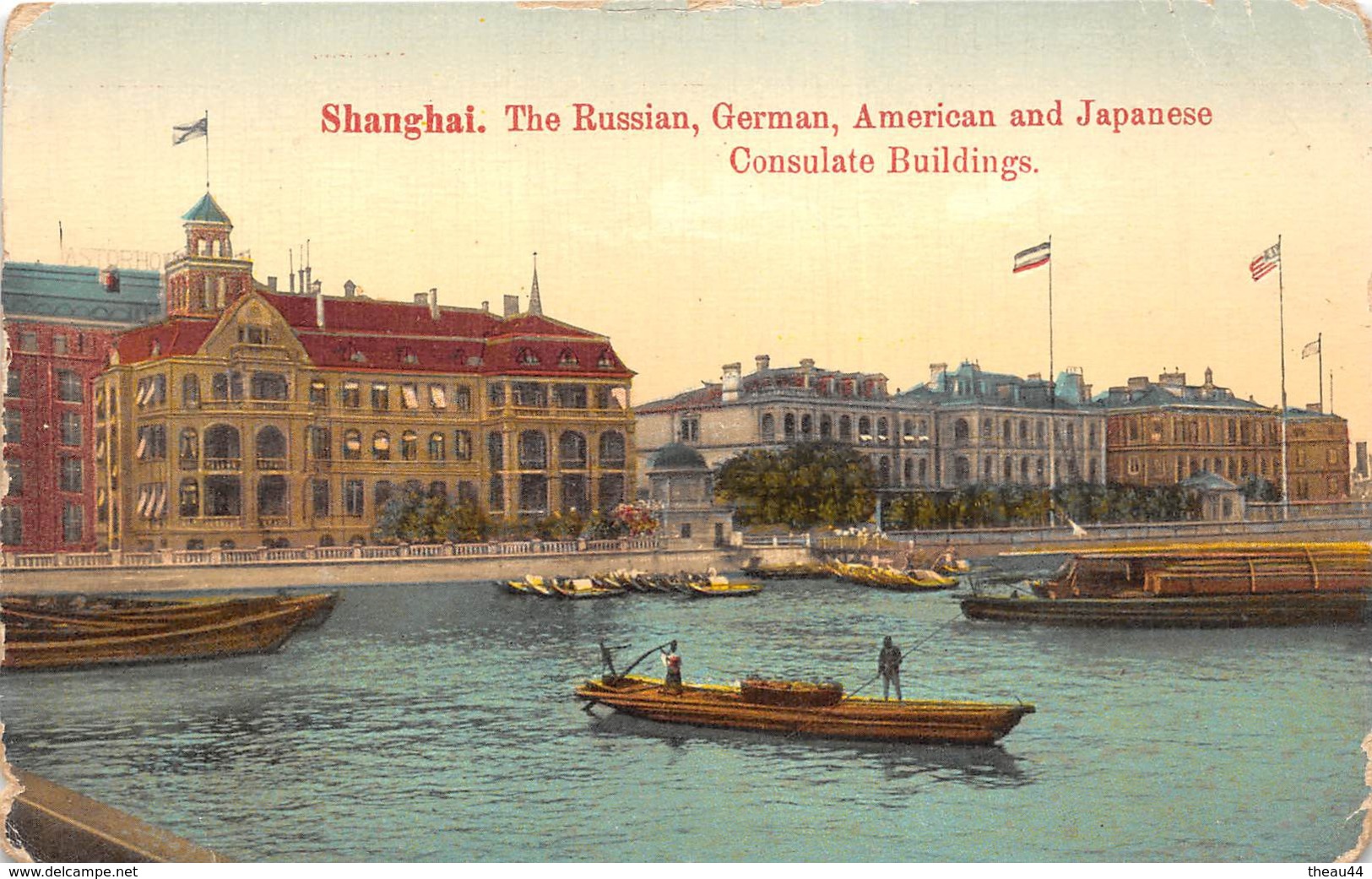 ¤¤   -   CHINE   -   SHANGHAI   -  The Russian, German, Américan And Japanese Consulate Building    -   ¤¤ - Chine