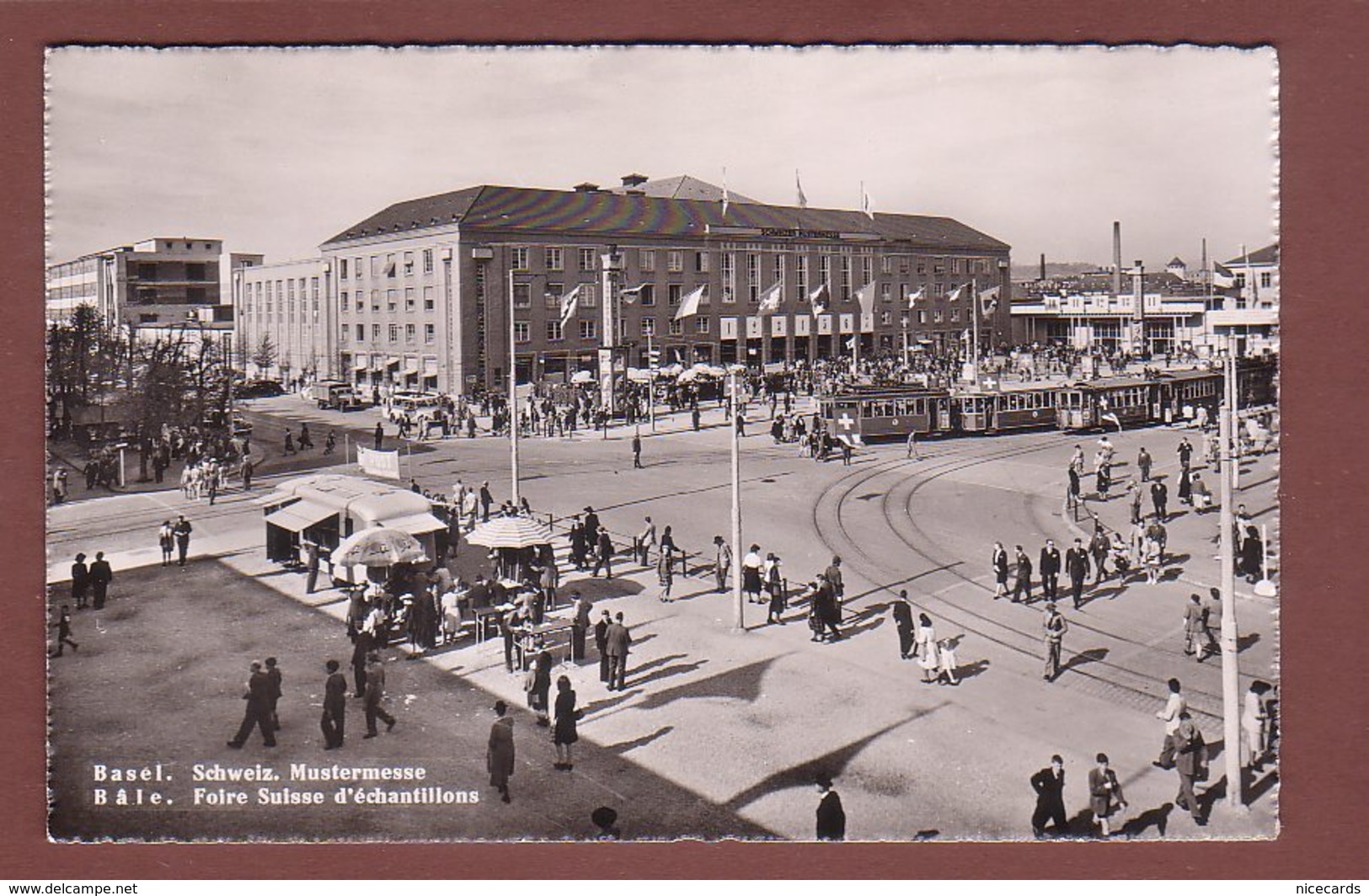 BASEL - Schweiz. Mustermesse - Tram - Bâle