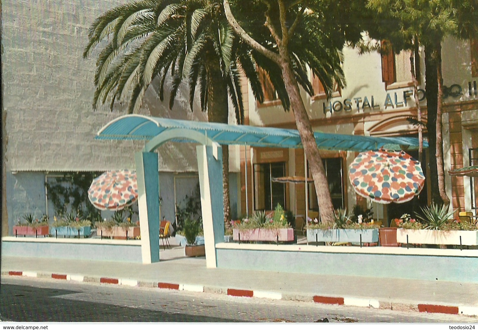 HOSTAL ALFONSO III . CIUDADELA. MENORCA. AÑO 1970 - Menorca