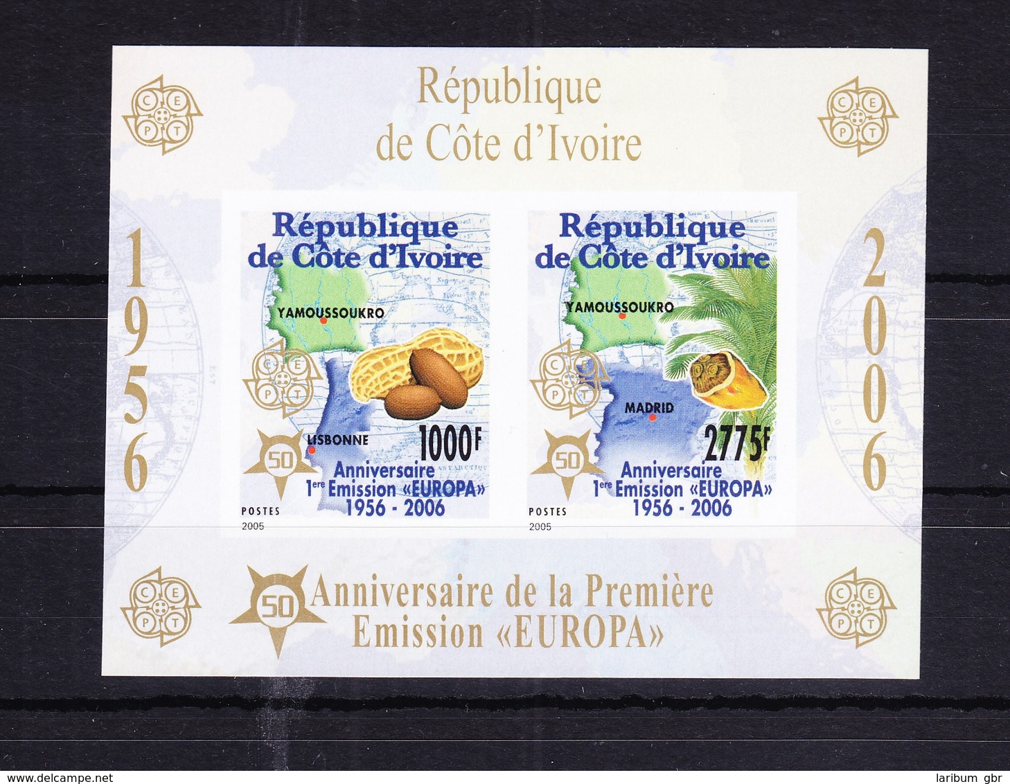 Elfenbeinküste Block 173B Mit 1469-1470 ** Postfrisch MNH #RG105 - Côte D'Ivoire (1960-...)