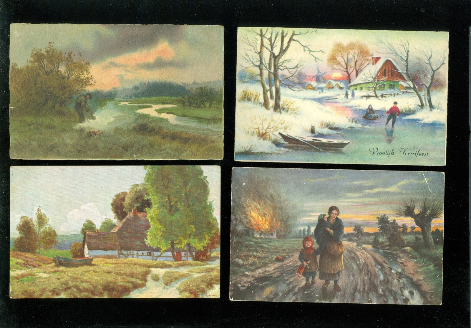 Beau Lot De 60 Cartes Postales De Fantaisie Paysages Paysage Mooi Lot Van 60 Postkaarten Fantasie Landschappen Landschap - 5 - 99 Cartes