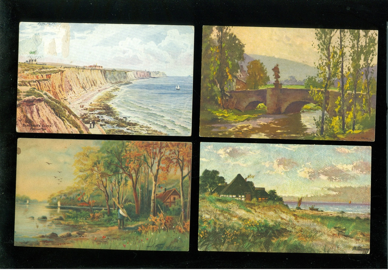 Beau Lot De 60 Cartes Postales De Fantaisie Paysages Paysage Mooi Lot Van 60 Postkaarten Fantasie Landschappen Landschap - 5 - 99 Cartes