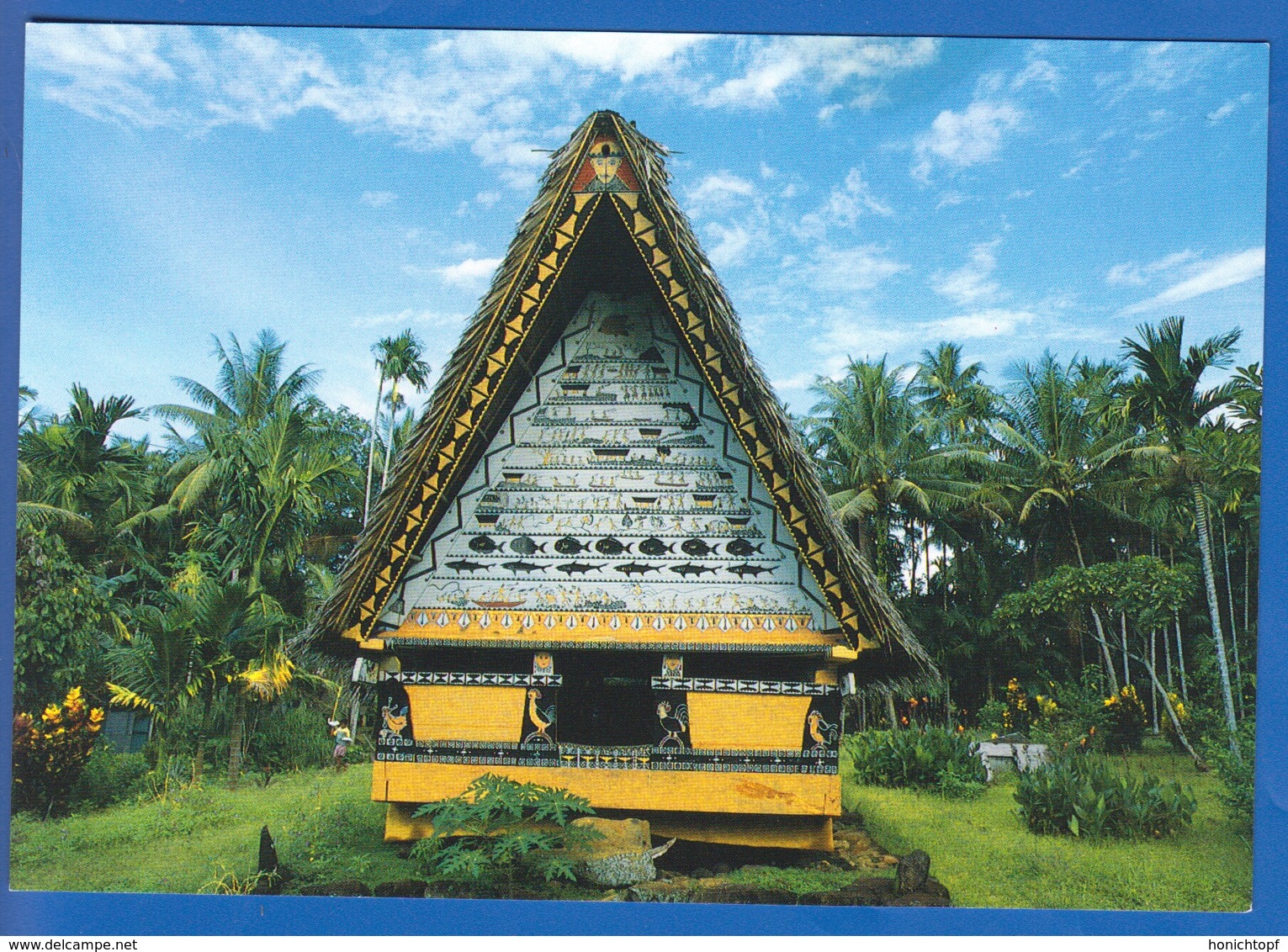 Palau; A Bay, Meeting House - Palau