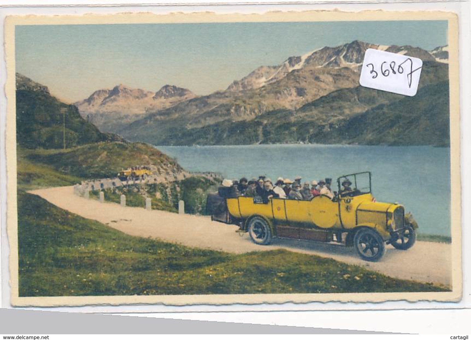 CPA-36867 - Suisse - Sils - Maloja - Ober Engadin - Da Postauto - Sils Im Engadin/Segl