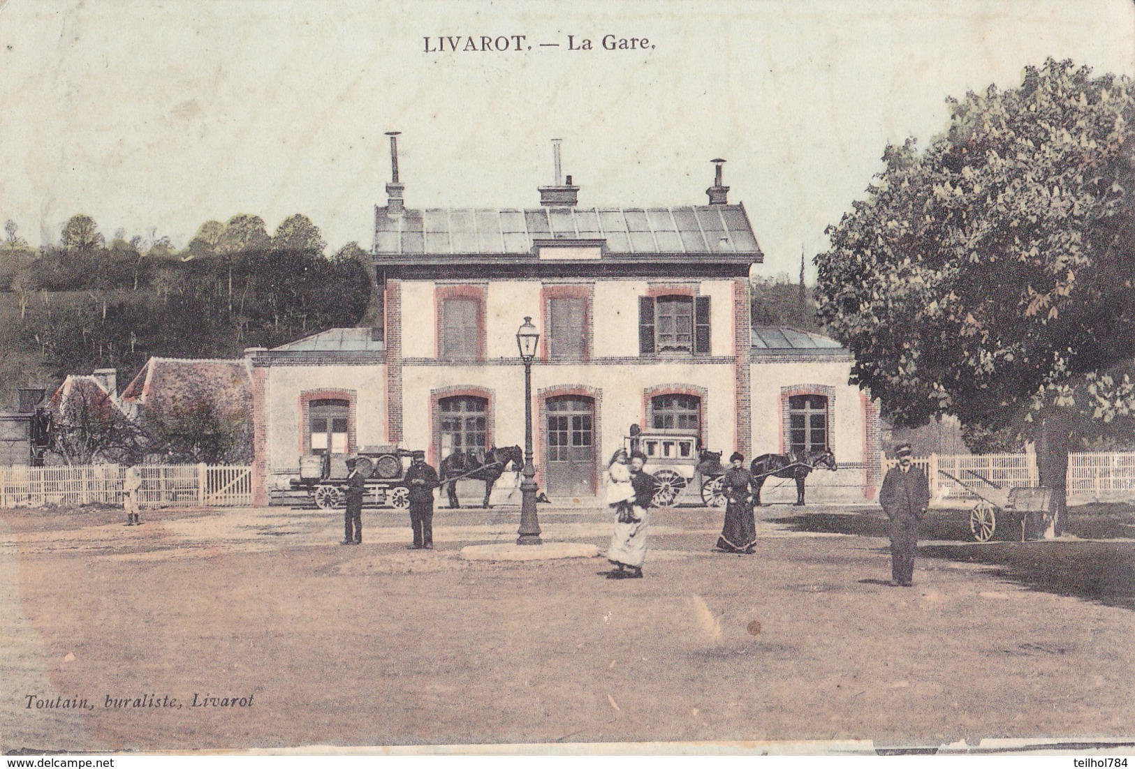 LIVAROT  -  LA GARE - Livarot