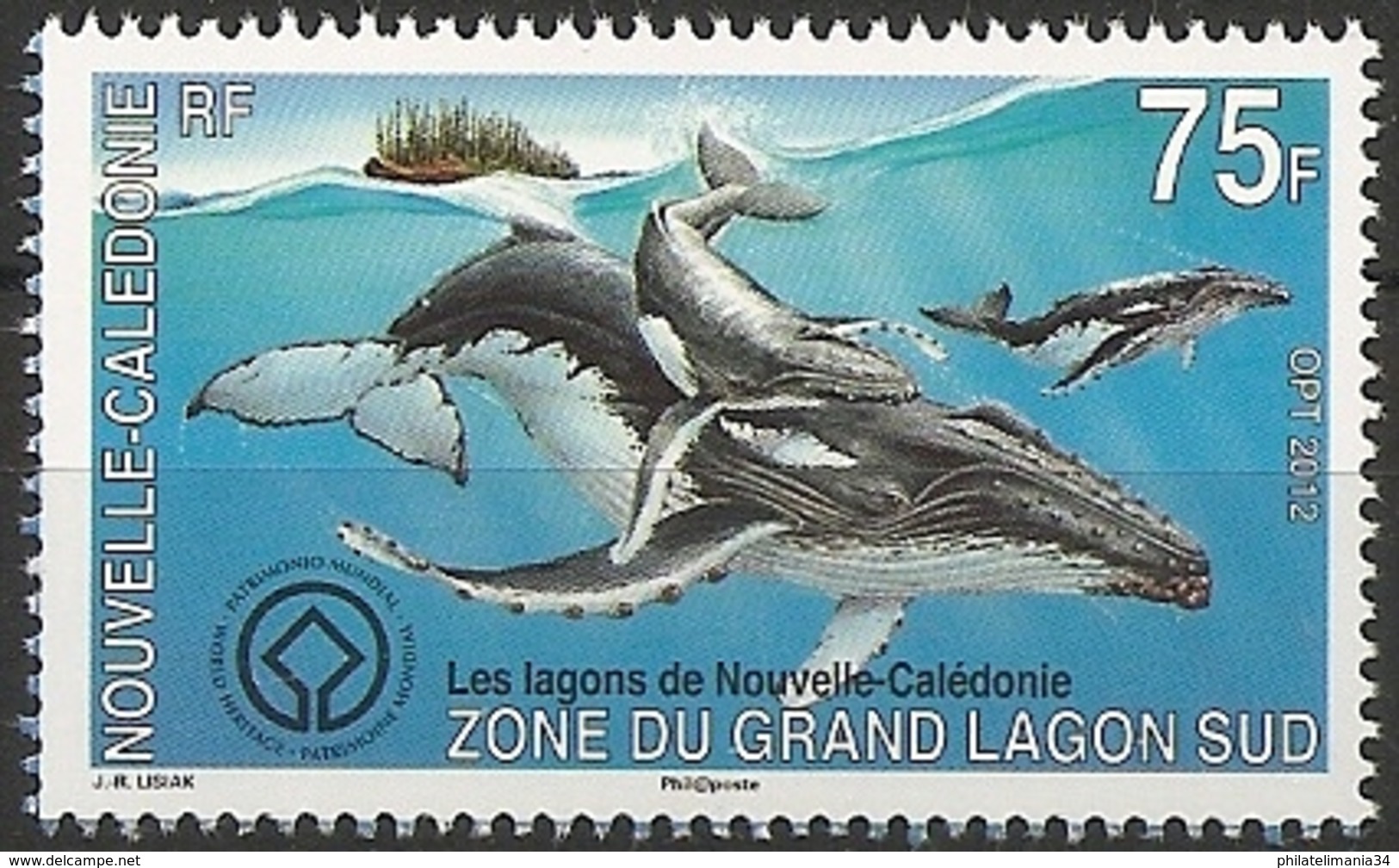 Nouvelle-Calédonie 2012 - Zone Du Grand Lagon Sud - Neufs