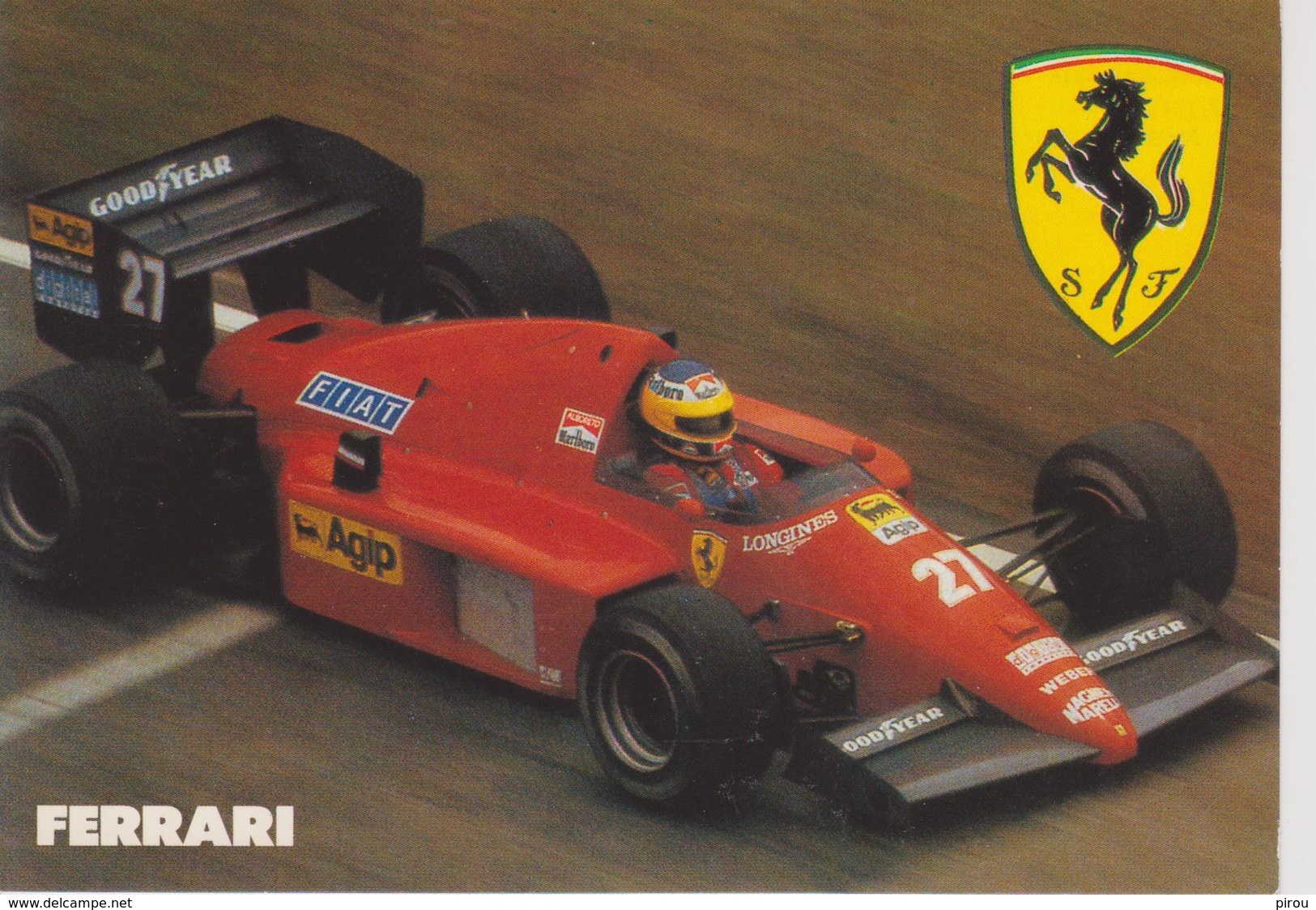 FERRARI F1 M.ALBORETO Saison 1986/1987 - Grand Prix / F1