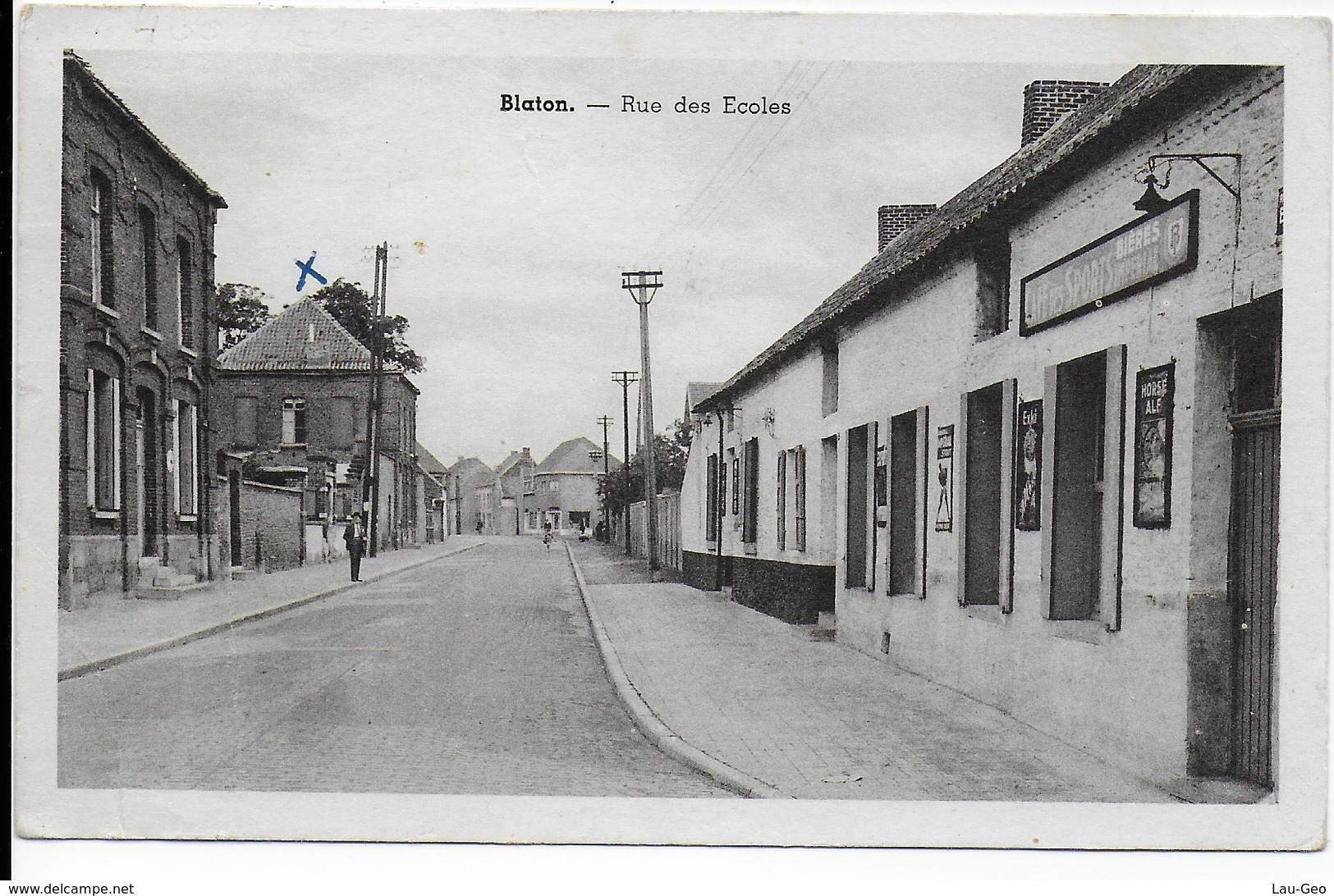 Blaton - Bernissart. Rue Des Ecoles - Bernissart