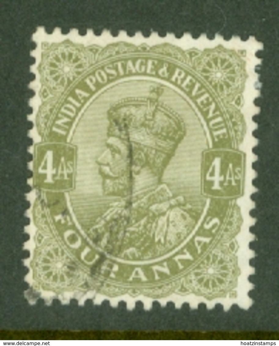 India: 1926/33   KGV      SG211    4a        Used - 1911-35 King George V