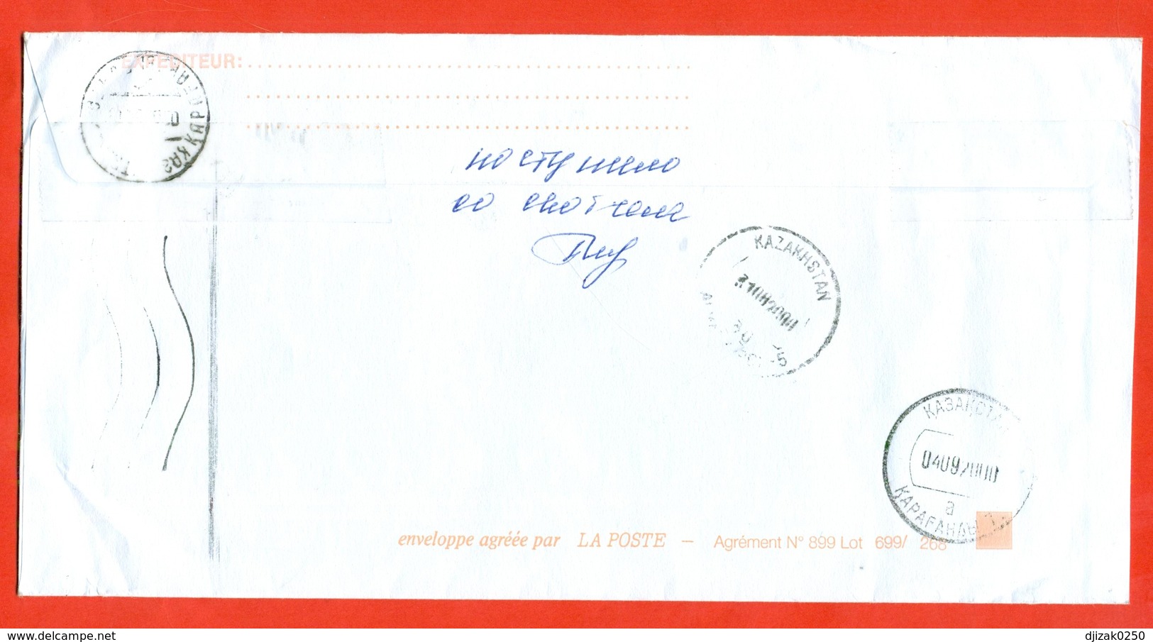 France  2000.Flowers. The Envelope Is Really Past Mail. - Covers & Documents