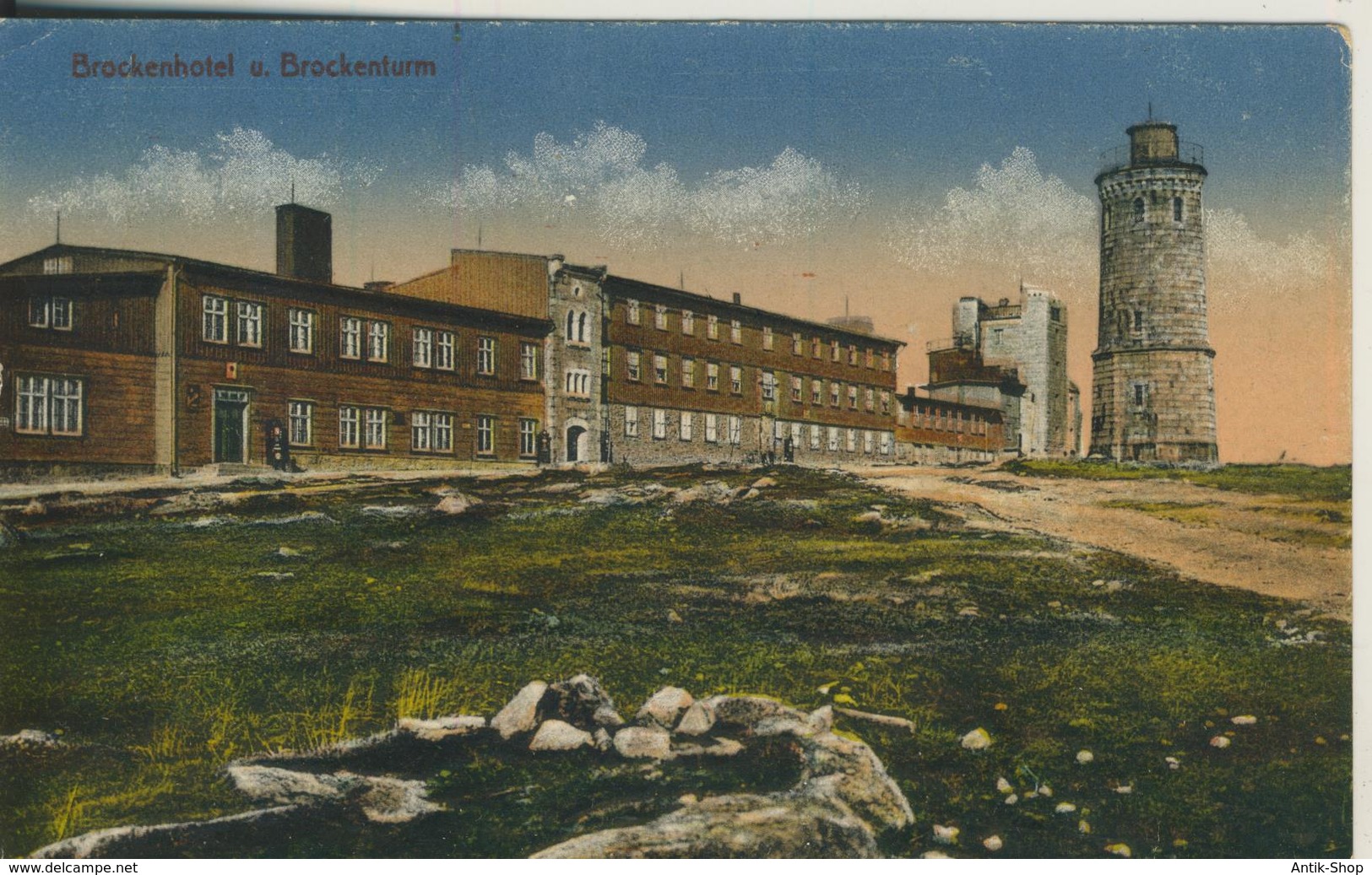 Brocken / Oberharz V. 1925  Brockenhotel Und Turm  (2062) - Oberharz