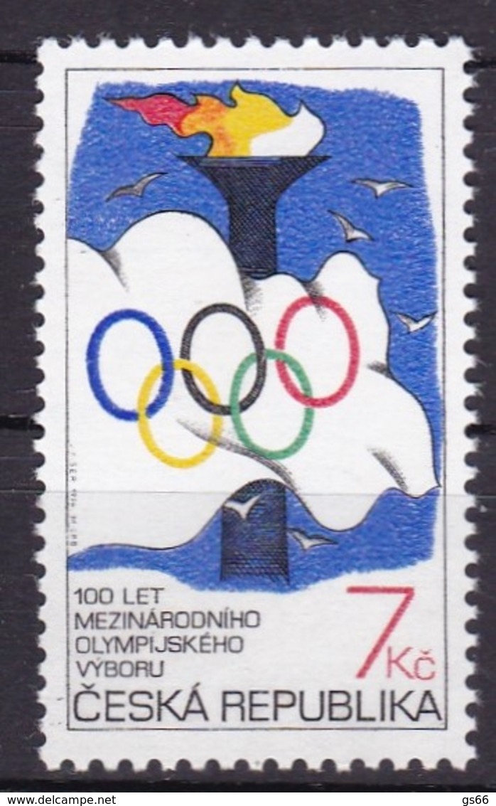 1993, Tschechische Republik, Ceska, 46, Olympisches Komitee (IOC).  MNH ** - Ungebraucht