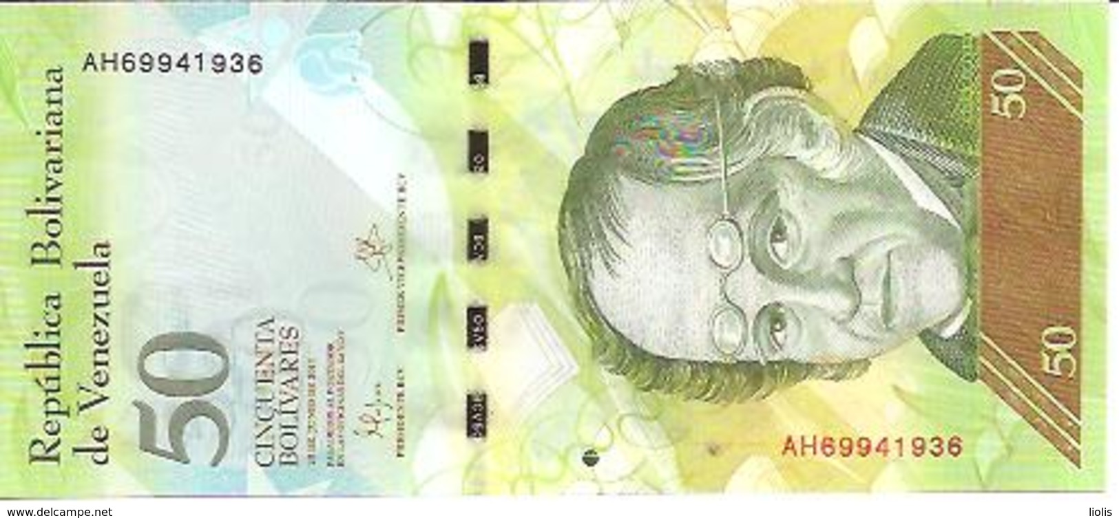 Venezuela  P-92j  50 Bolivares  2015 06 23  UNC - Venezuela