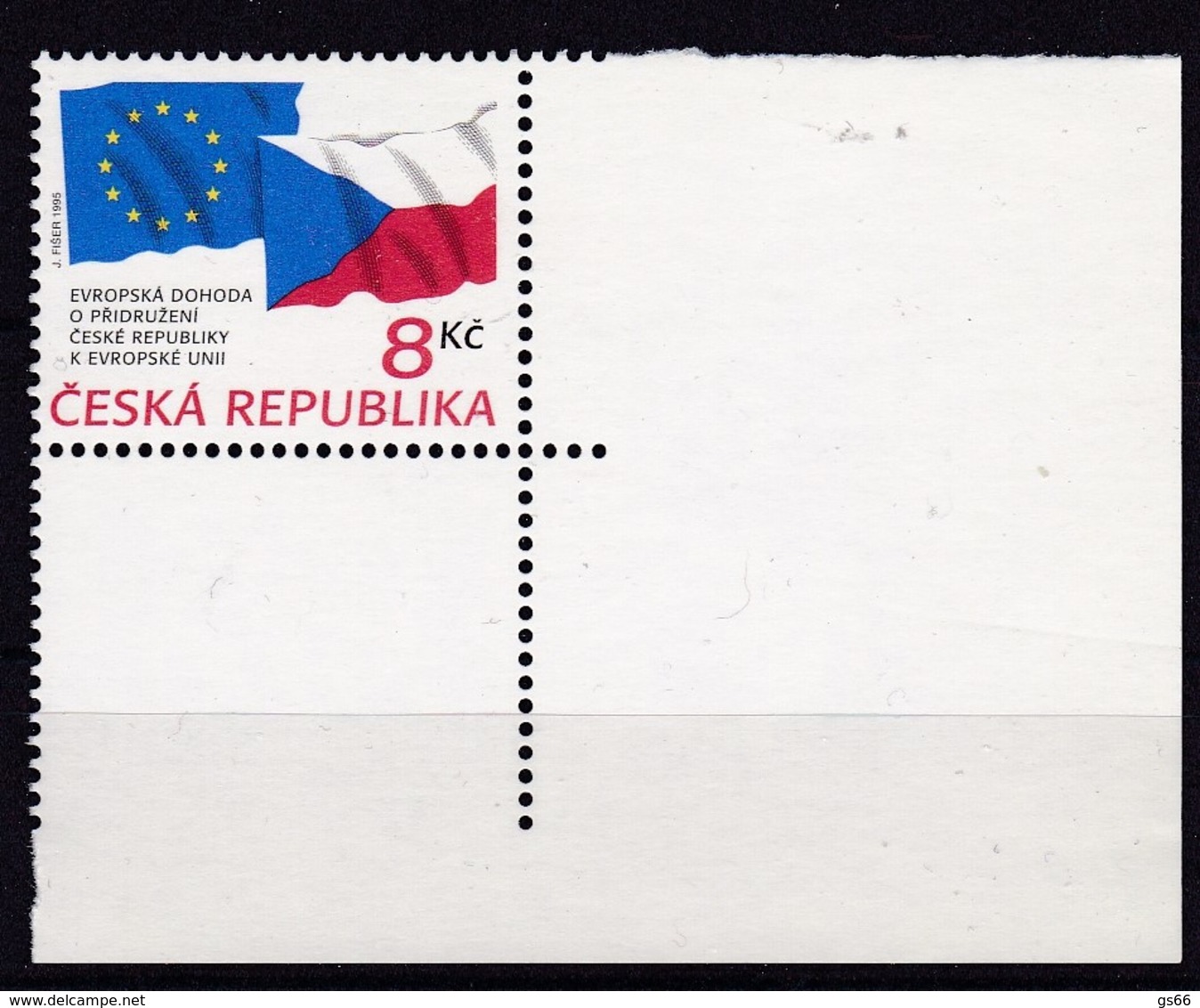 1995, Tschechische Republik, Ceska, 62, Mitglied Der EU. MNH ** - Nuevos