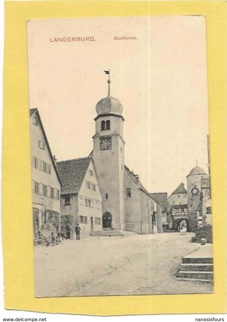 ALLEMAGNE.  LANGENBURG - Ladenburg