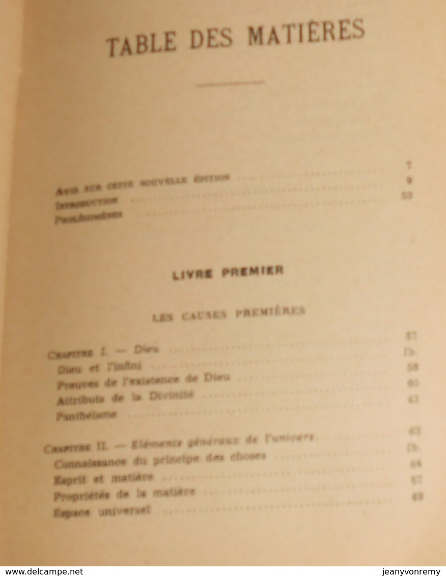 Le Livre Des Esprits. Allan Kardec. 1956. - Esoterik