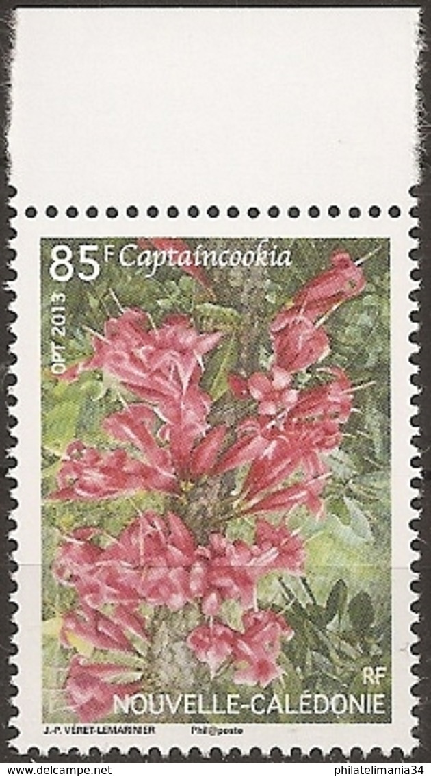 Nouvelle-Calédonie 2013 - Captaincookia - Unused Stamps