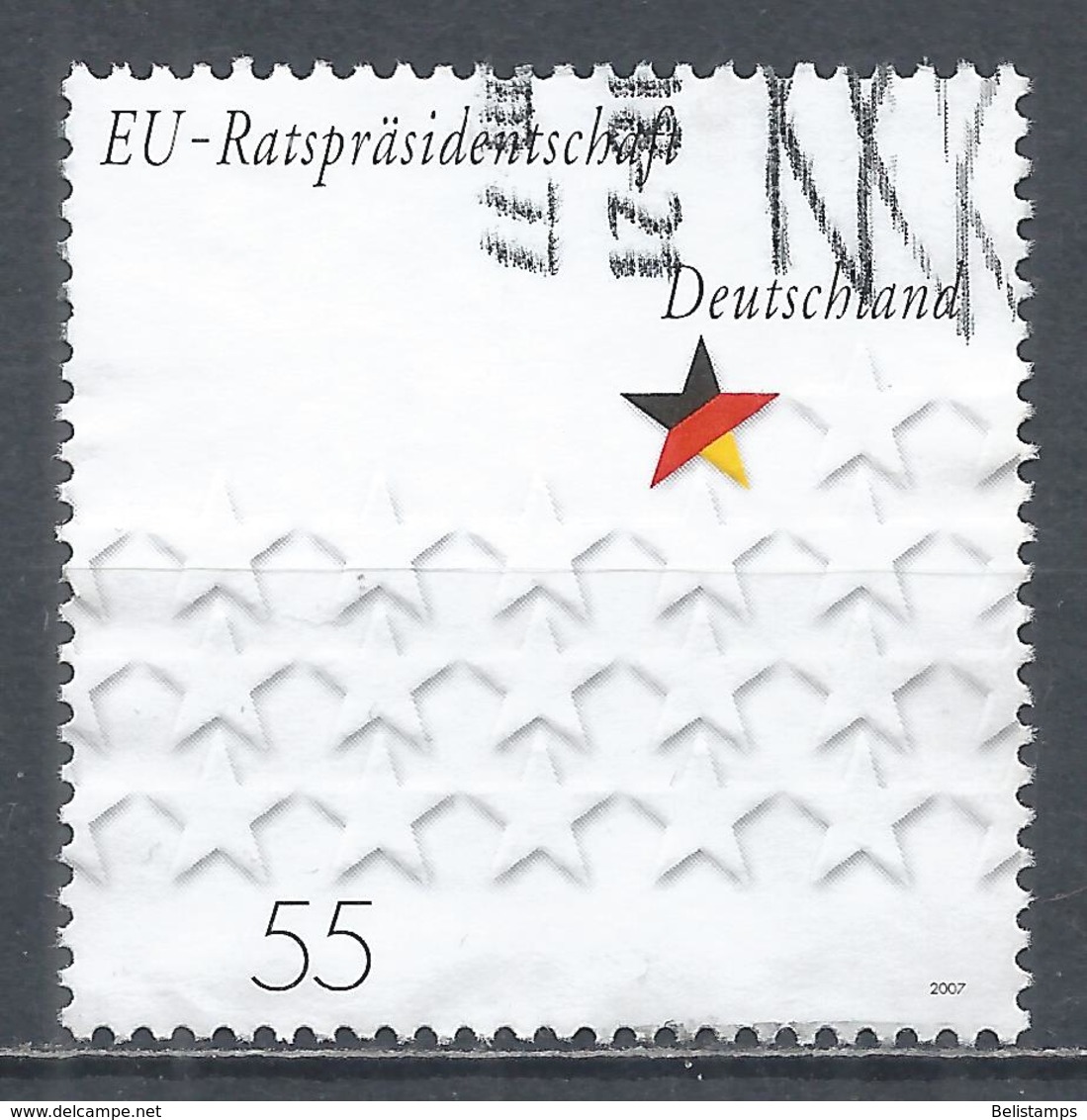 Germany 2007. Scott #2426 (U) President Of The European Union  *Complete Issue* - Oblitérés