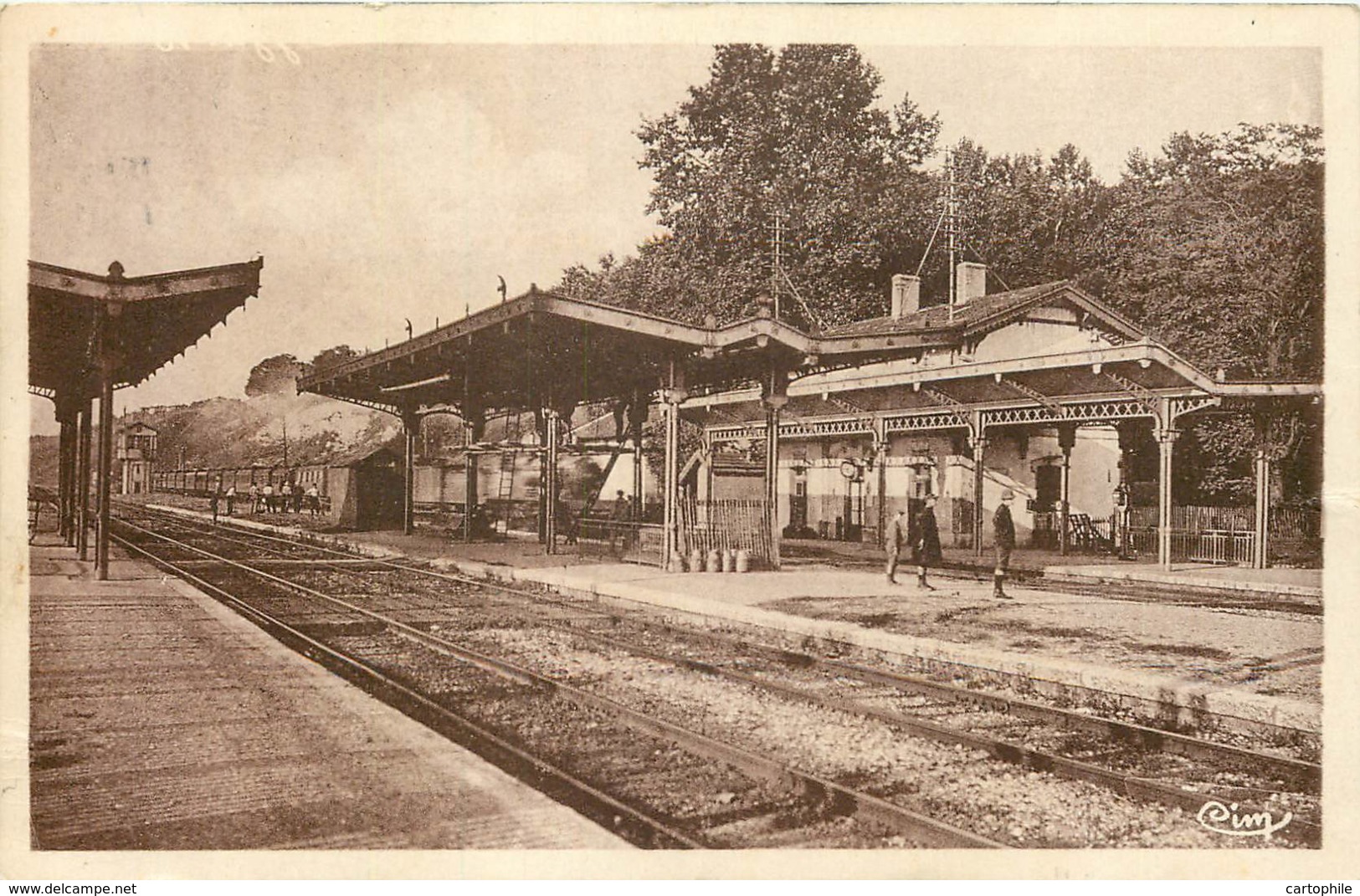 38 - FEYZIN - La Gare En 1952 - Other & Unclassified