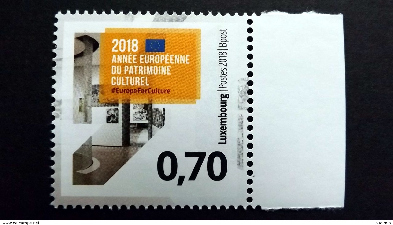 Luxemburg 2162 Yt 2104 **/mnh,  Europäisches Jahr Des Kulturerbes - Ungebraucht