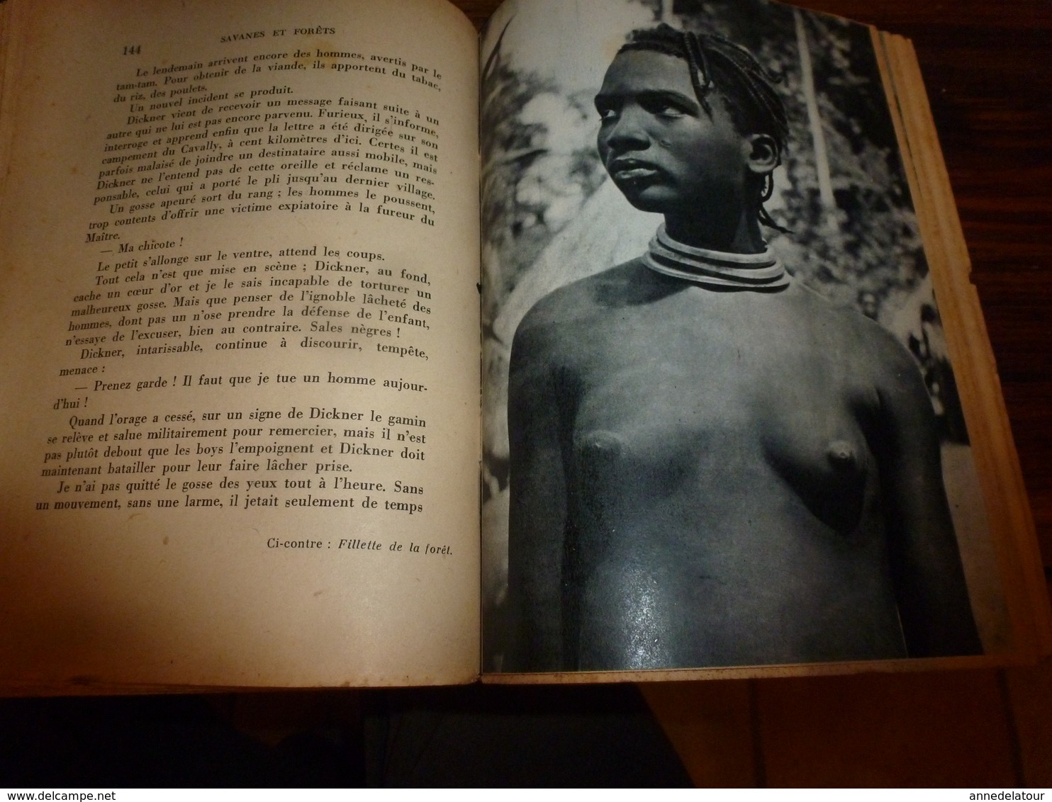 1944 SAVANES Et FORÊTS Par Jacques Soubrier (belles Photographies Nues De L'Afrique Noire, Etc) Livre Dédicacé à André - Livres Dédicacés