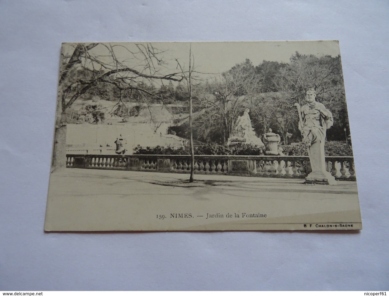 CPA Nimes - Jardin De La Fontaine - Nîmes