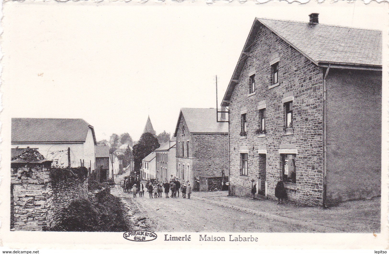 LIMERLE  Acp Edit Labarbe  " Maison LABARBE " Circulée  "  Voir Scans - Gouvy