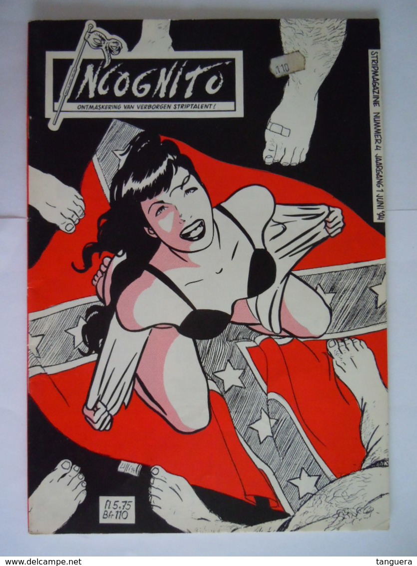 Incognito Tijdschrift Stripmagazine Nummer 4 Junii 1994 Zaandam Bjna Nieuwstaat - Autres & Non Classés