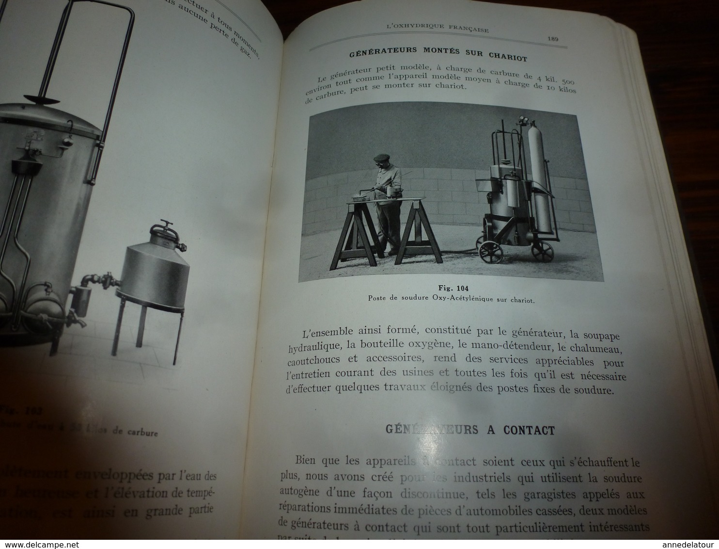 1923 Le GUIDE du SOUDEUR et les applications des gaz industriels (Hydrogène,Acétylène,Gaz de Houille,Oxygène)