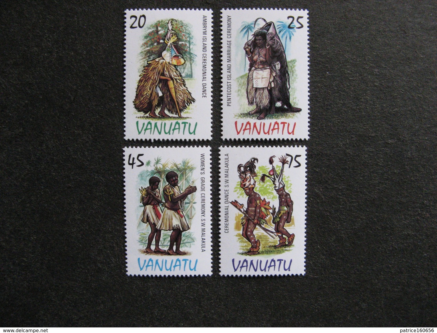 VANUATU: TB  Série N° 705 Au N° 708, Neufs XX. - Vanuatu (1980-...)