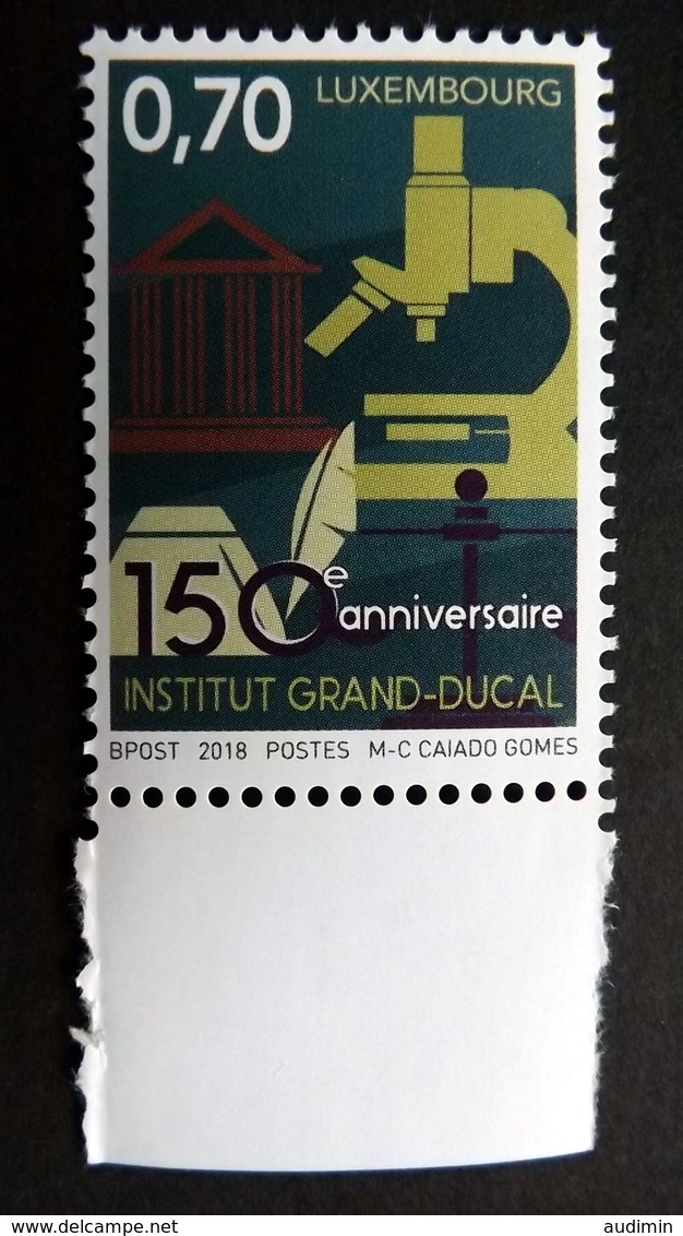 Luxemburg 2174 **/mnh, 150 Jahre „Institut Grand-Ducal“ - Neufs